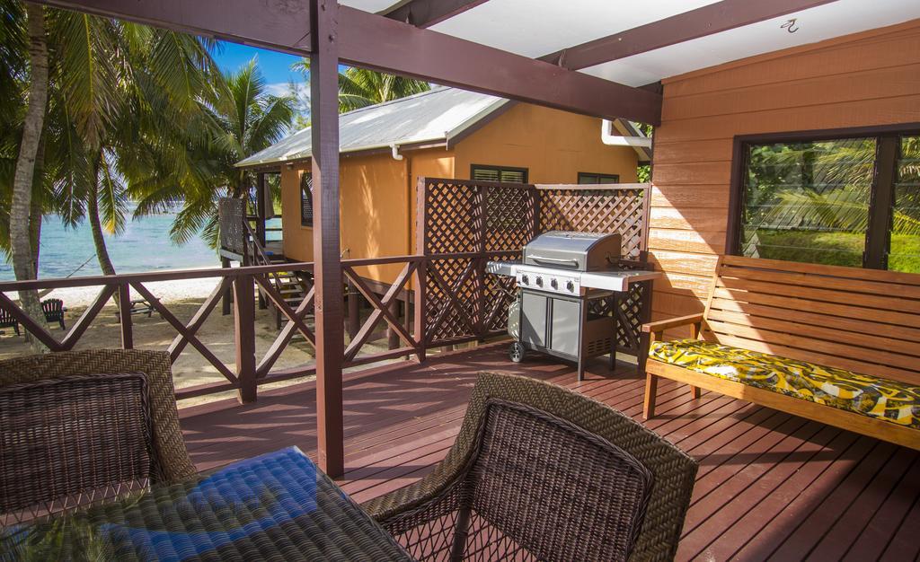 רארוטונגה Nikao Beach Bungalows חדר תמונה
